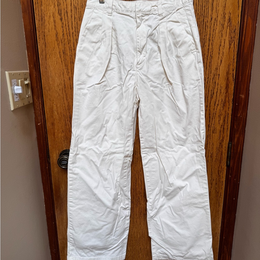 GAP Pleated Wide Khaki